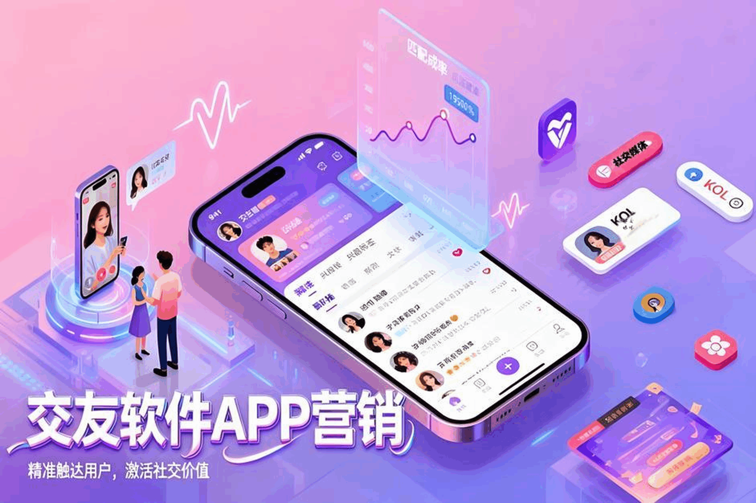 交友软件APP营销：全链路增长+精准获客+高ROI 变现赋能平台插图