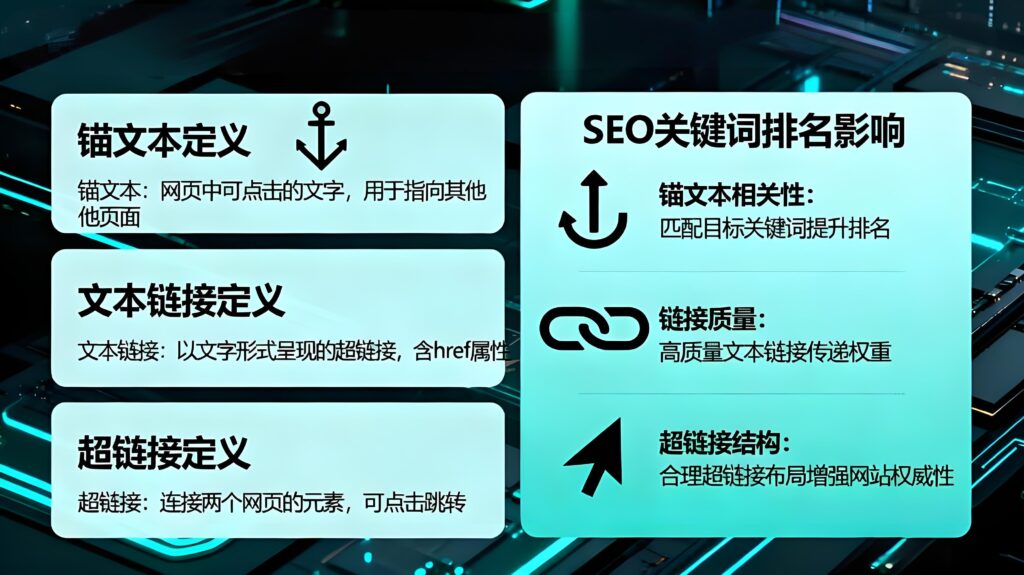 锚文本、文本链接、超链接的定义，三者对SEO排名的影响插图