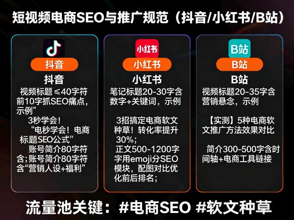 2025年SEO实战指南：六大平台内容长度与结构规范插图2
