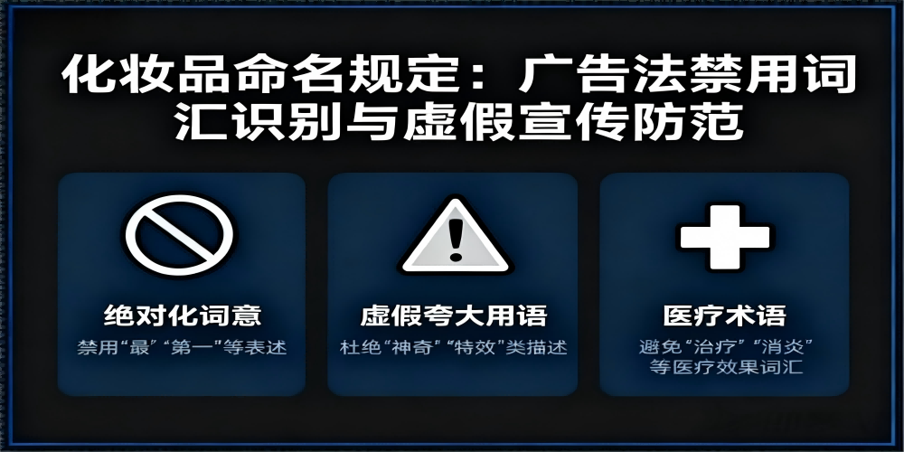 化妆品命名规定：广告法禁用词汇，识别化妆品违法和虚假宣传插图