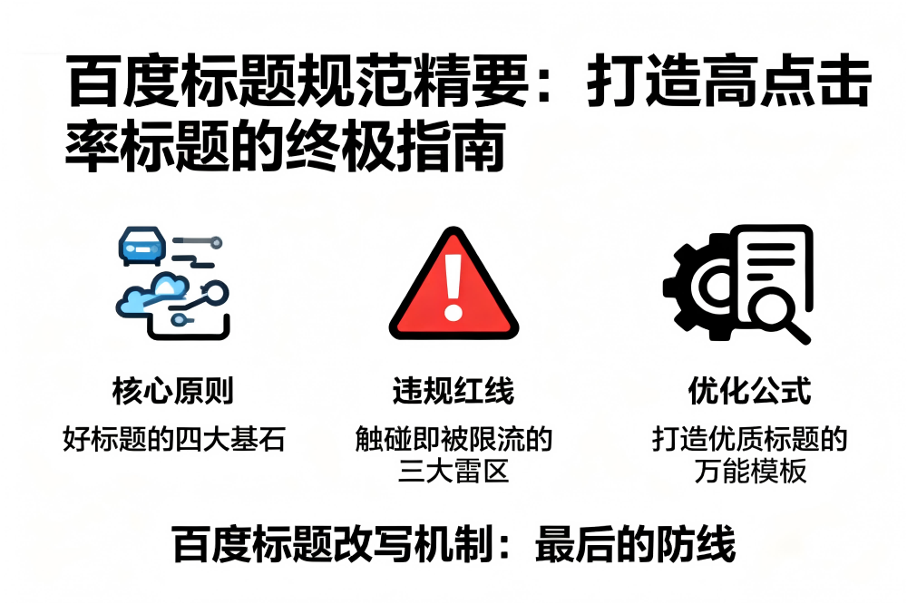 百度搜索网页标题规范，网站标题如何设置，快速收录的秘诀插图