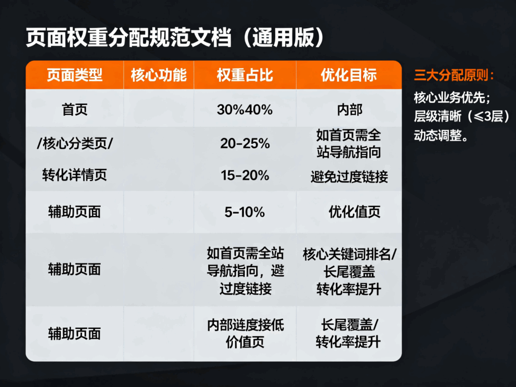 什么是页面权重,页面权重分配规范文档,页面权重分配首页插图1 什么是页面权重,页面权重分配规范文档,页面权重分配首页插图1