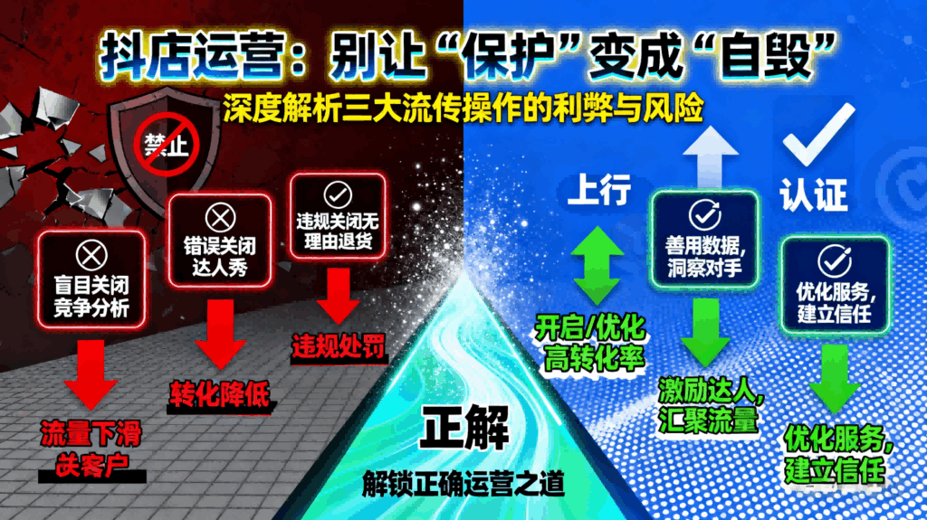 抖店运营三大“禁忌”操作?关停功能前,必须知道的利弊与风险插图2 抖店运营三大“禁忌”操作?关停功能前,必须知道的利弊与风险插图2