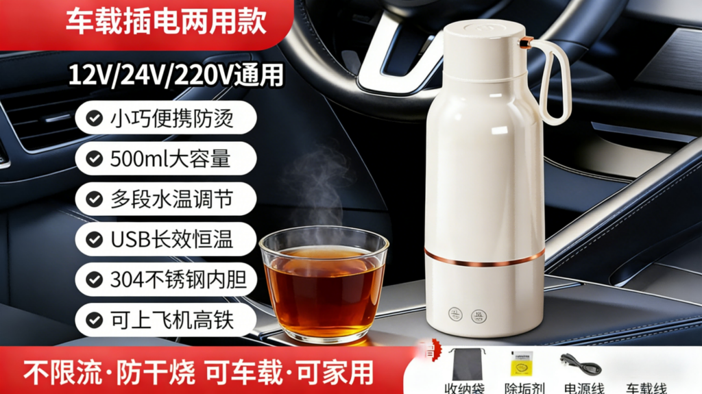 一杯走天下:DRSH-007便携电热杯深度体验,如何重新定义“随时随地喝热水”?插图1 一杯走天下:DRSH-007便携电热杯深度体验,如何重新定义“随时随地喝热水”?插图1