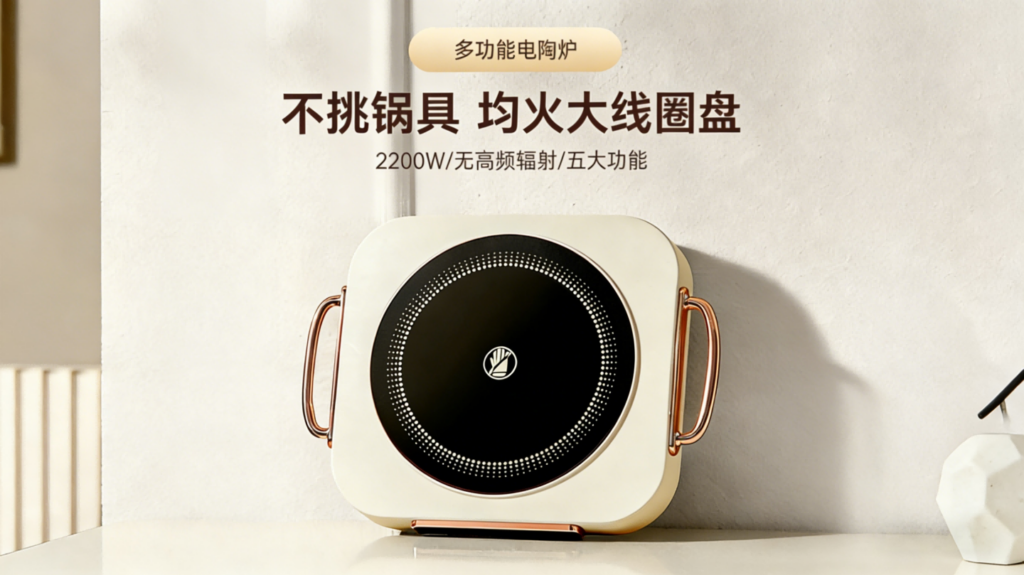 解密优选｜DTL-005电陶炉深度评测：如何用“不挑锅具”与“健康低辐射”重新定义厨房烹饪自由？插图1