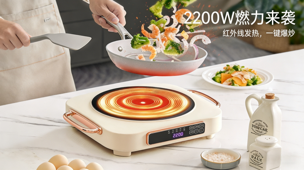 解密优选｜DTL-005电陶炉深度评测：如何用“不挑锅具”与“健康低辐射”重新定义厨房烹饪自由？插图3