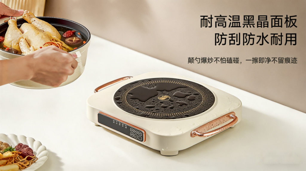 解密优选｜DTL-005电陶炉深度评测：如何用“不挑锅具”与“健康低辐射”重新定义厨房烹饪自由？插图4