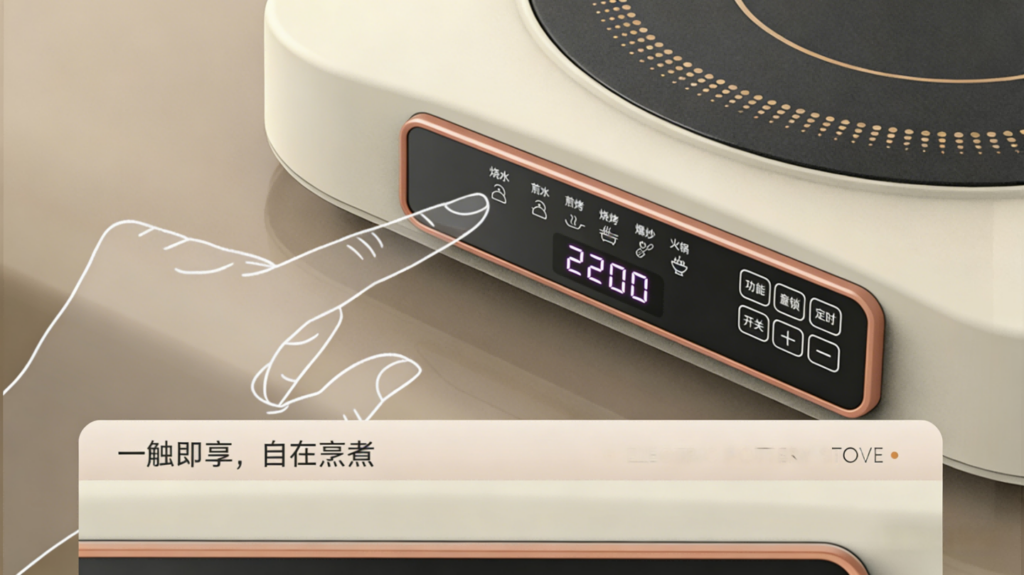 解密优选｜DTL-005电陶炉深度评测：如何用“不挑锅具”与“健康低辐射”重新定义厨房烹饪自由？插图5
