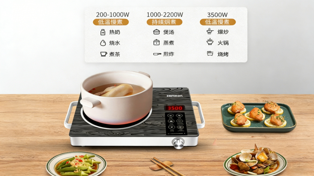 火力革命！解密优选DTL-006电陶炉评测：3500W三环猛火如何重新定义厨房效率与健康？插图4