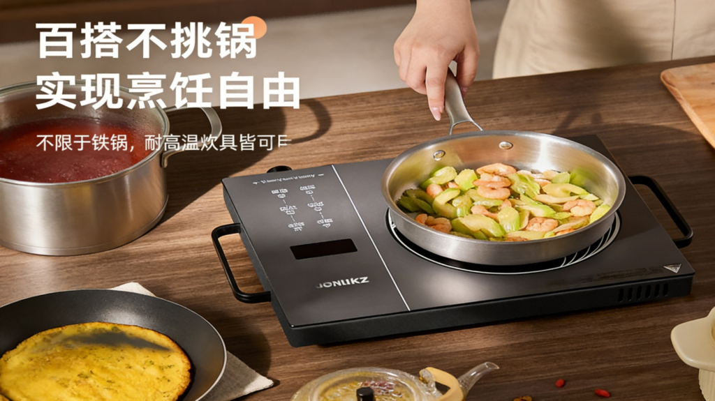 火力全开，锅具自由！解密优选深度评测DTL-007电陶炉：如何以3500W专业火力重塑家庭厨房？插图1