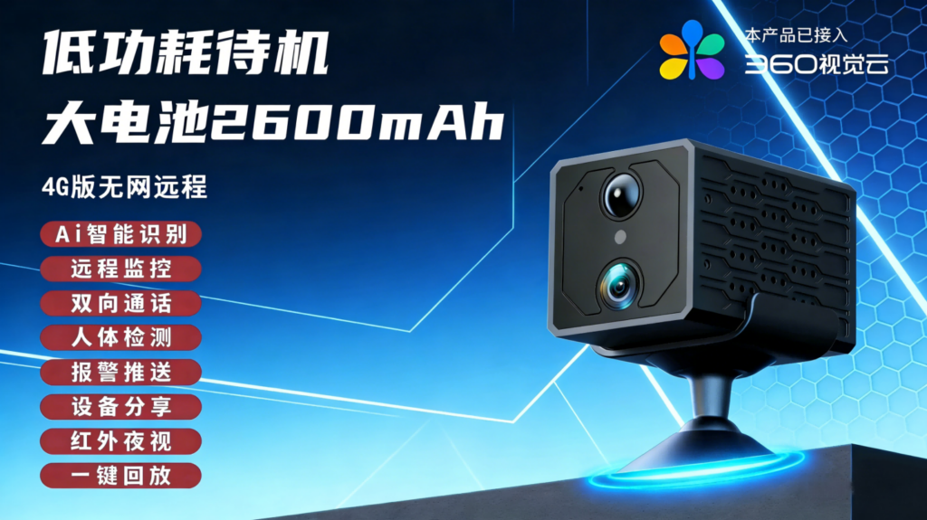 4G无线摄像机S3-PRO-4G测评,免WiFi插电全场景,户外室内车载安防长续航插图 4G无线摄像机S3-PRO-4G测评,免WiFi插电全场景,户外室内车载安防长续航插图