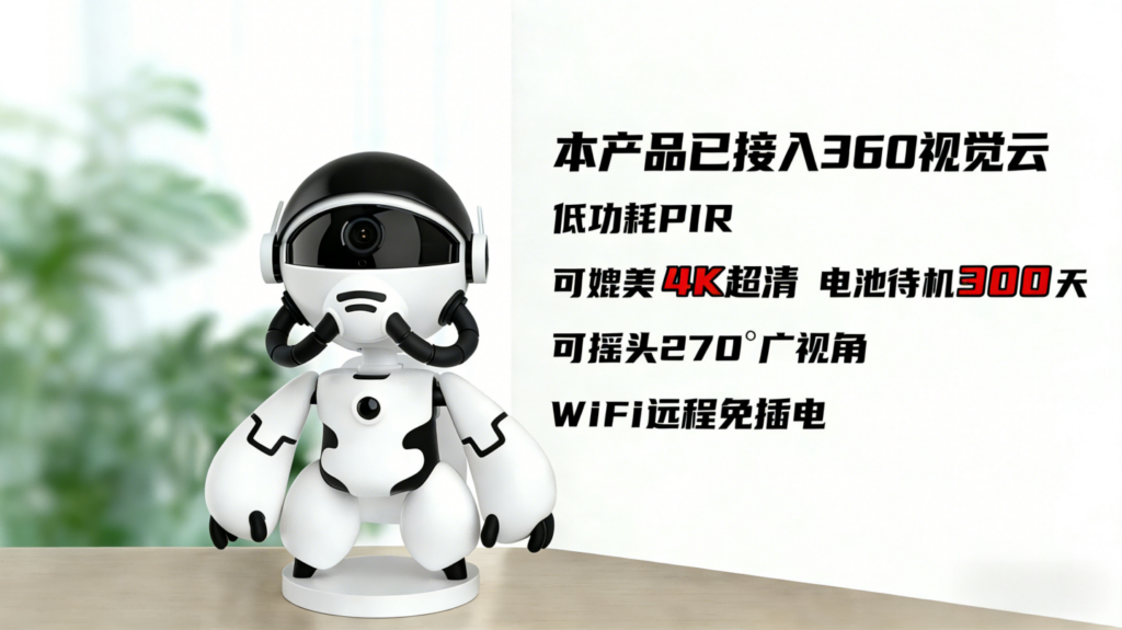 低功耗云台摄像机T3机器人摄像头测评,180°旋转智能追踪,全场景智能看护插图 低功耗云台摄像机T3机器人摄像头测评,180°旋转智能追踪,全场景智能看护插图