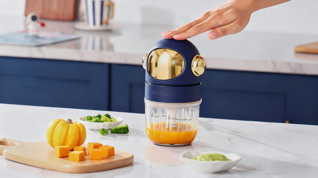 DJJ-004德国精工OSTMARS辅食机:细胞级破壁+生熟分制+0.3L黄金容量,引领科学喂养新标准插图2 DJJ-004德国精工OSTMARS辅食机:细胞级破壁+生熟分制+0.3L黄金容量,引领科学喂养新标准插图2