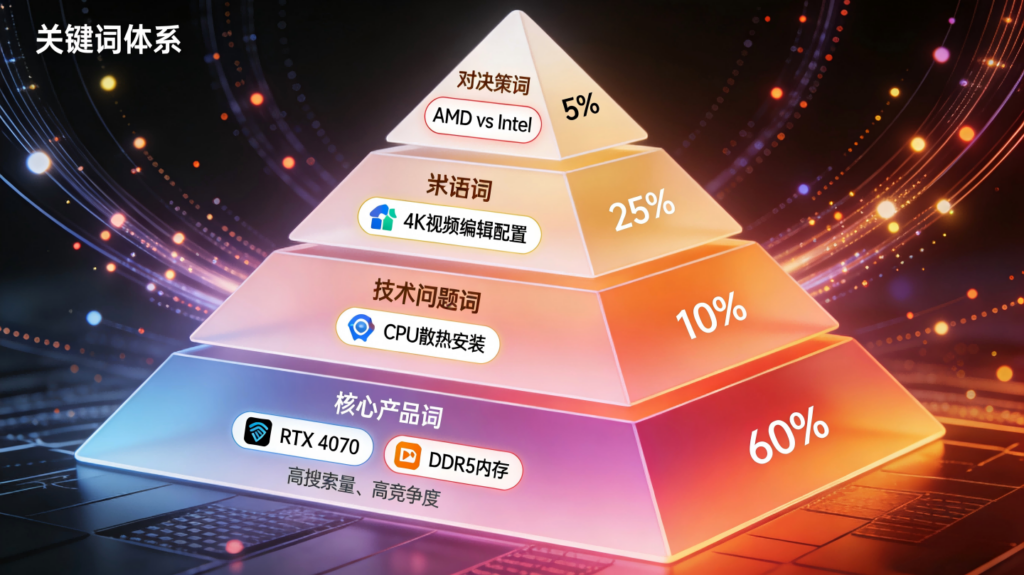 电脑配件流量困局如何破？解密SEO公司黑科技方案实现搜索排名飙升插图