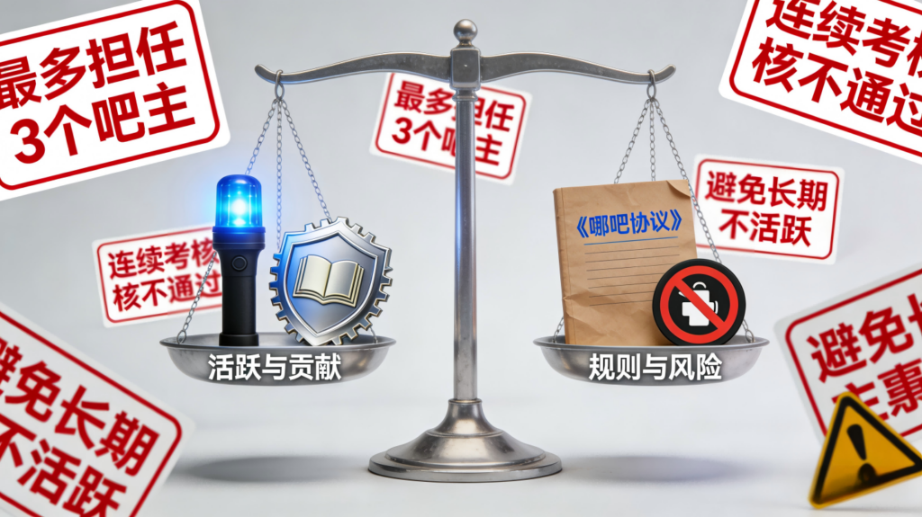 百度贴吧吧主管理全面指南:详解考核入口、核心规则与申请流程,助你快速通关插图2 百度贴吧吧主管理全面指南:详解考核入口、核心规则与申请流程,助你快速通关插图2