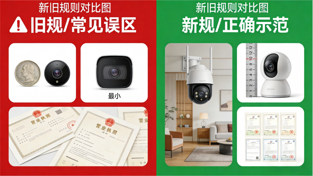 视频号安防监控新规解读,摄像器材合规指南,商家运营避坑攻略插图 视频号安防监控新规解读,摄像器材合规指南,商家运营避坑攻略插图