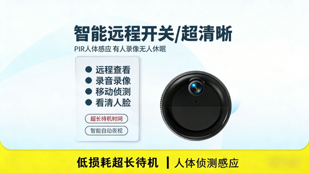 C12真无线摄像机测评:样式焕新升级,WIFI/4G双版本,兼具颜值与实力的免布线看护插图2 C12真无线摄像机测评:样式焕新升级,WIFI/4G双版本,兼具颜值与实力的免布线看护插图2