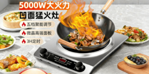 火力革命！解密优选深度评测DTL-008凹面电磁灶：5000W猛火如何重塑中式爆炒体验？缩略图