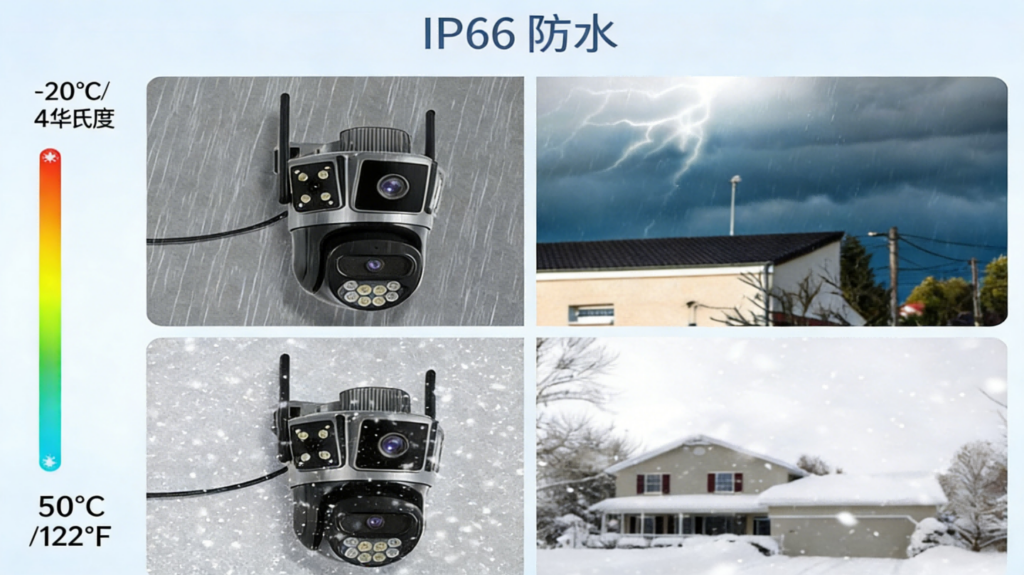 一机如何看三处？S8A球机测评：三画面同显+人形跟踪，终结监控死角插图4