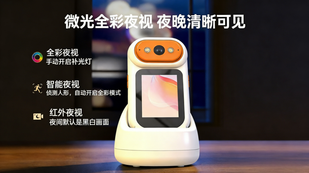 监控还能视频通话？T2带屏云台测评：一键呼叫家人，双向视频看护。插图3