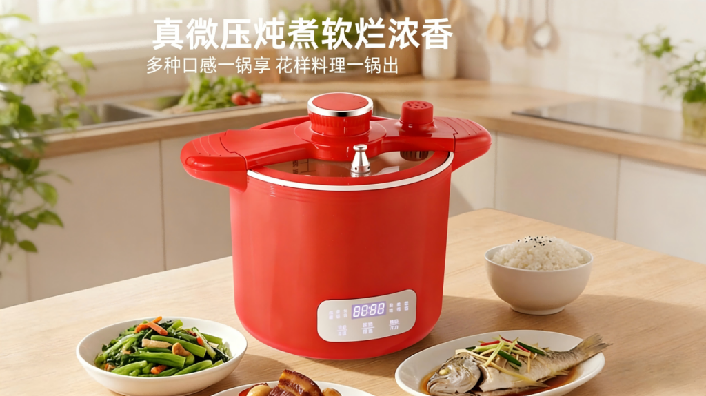 低糖多功能3L米汤分离,DFB-002微压电饭煲2到3人家用小型迷你电饭锅电煮锅插图2 低糖多功能3L米汤分离,DFB-002微压电饭煲2到3人家用小型迷你电饭锅电煮锅插图2