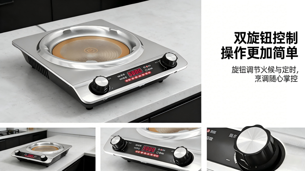 钛晶电陶炉面板加热有“水汽”现象？光学散射效应正常物理现象｜风火小家电插图2