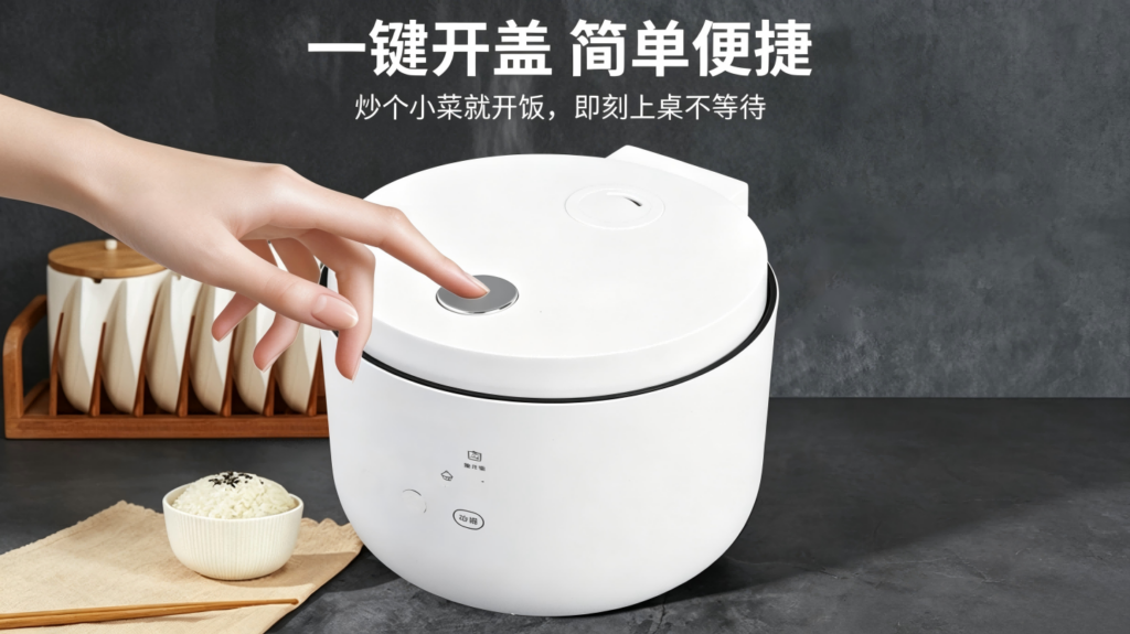 35分钟微压速成，一锅八用：风火小家电深度测评DFB-004快煮小方煲，小家庭的米饭“快”乐源泉插图3