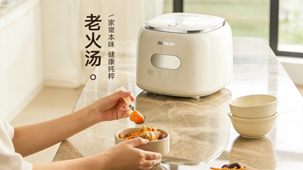 DFB-003多功能低糖电饭煲，不锈钢0涂层3-4人，迷你家用米汤分离2到3人电饭锅插图2