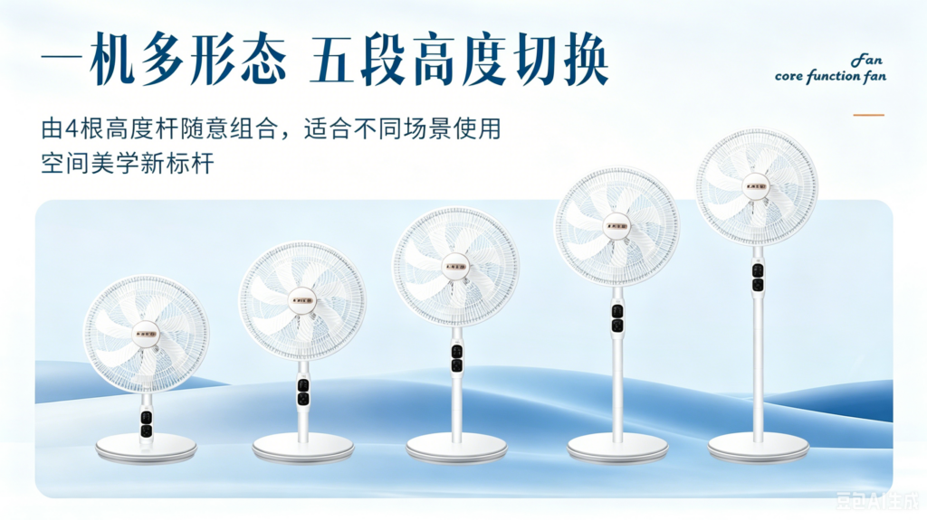 一机三控，全域清凉：风火小家电深度评测王牌生活语音电风扇，如何用智控三合一重新定义家庭送风体验？插图2