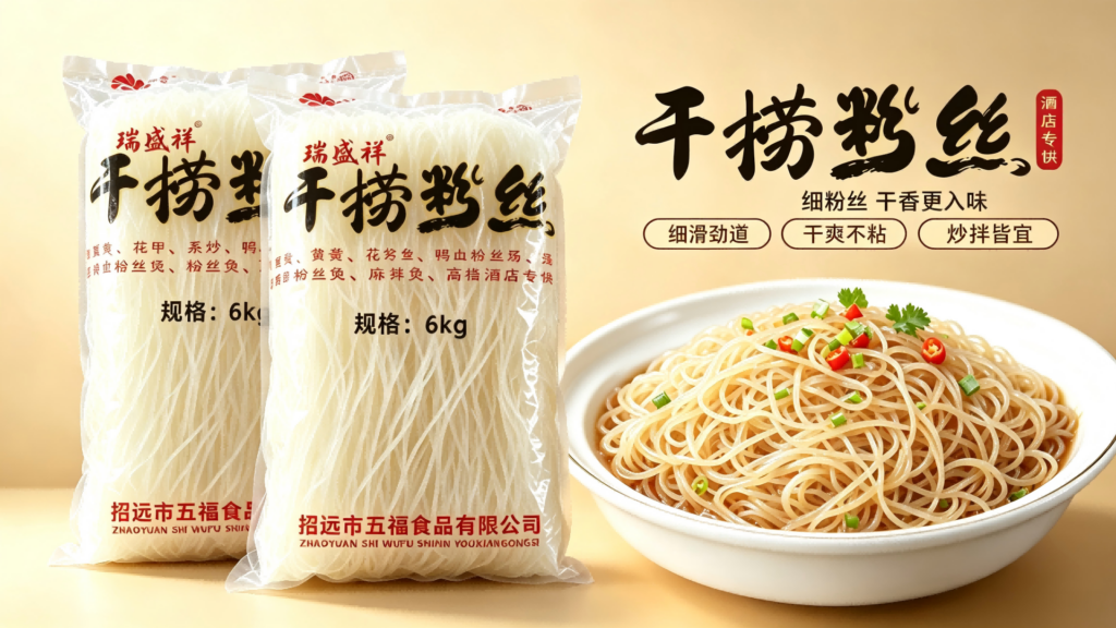 湖南干捞粉丝哪里有卖?酒店餐饮采购渠道推荐,瑞盛祥品牌餐饮专供插图 湖南干捞粉丝哪里有卖?酒店餐饮采购渠道推荐,瑞盛祥品牌餐饮专供插图