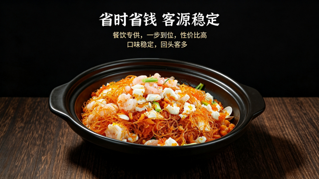 鑫佑优选严选|湘珠蟹皇粉丝酱商家测评:餐饮专供降本增效爆品插图1 鑫佑优选严选|湘珠蟹皇粉丝酱商家测评:餐饮专供降本增效爆品插图1