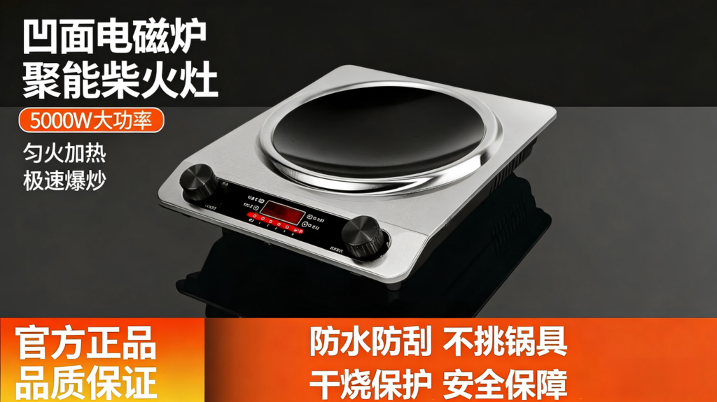 凹面电磁炉的优点,锅具适配与注意事项,一篇讲透怎么用才不踩坑插图 凹面电磁炉的优点,锅具适配与注意事项,一篇讲透怎么用才不踩坑插图