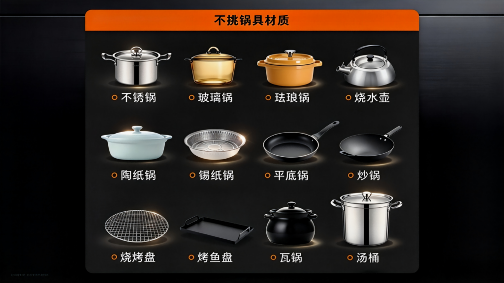 风火小家电实测：维吉熊5000W全钢平底凹面电陶炉，商用级猛火如何征服后厨与家庭？插图3