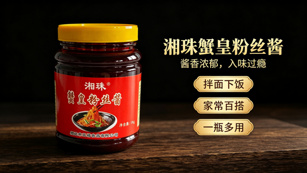 湘珠蟹皇粉丝酱一瓶多少钱，怎么用，味道如何，商家实测插图