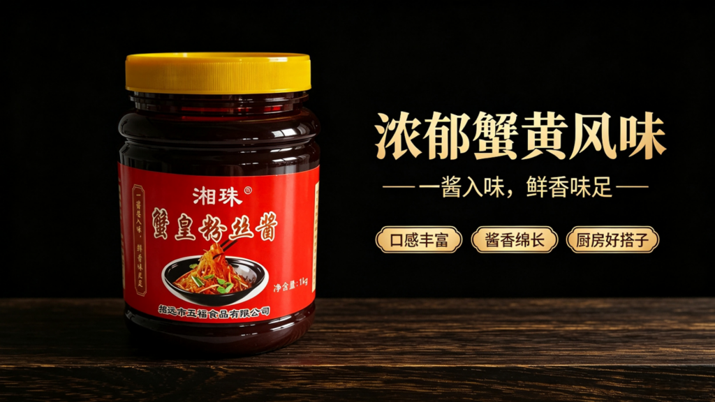 湘珠蟹皇粉丝酱一瓶多少钱，怎么用，味道如何，商家实测插图1